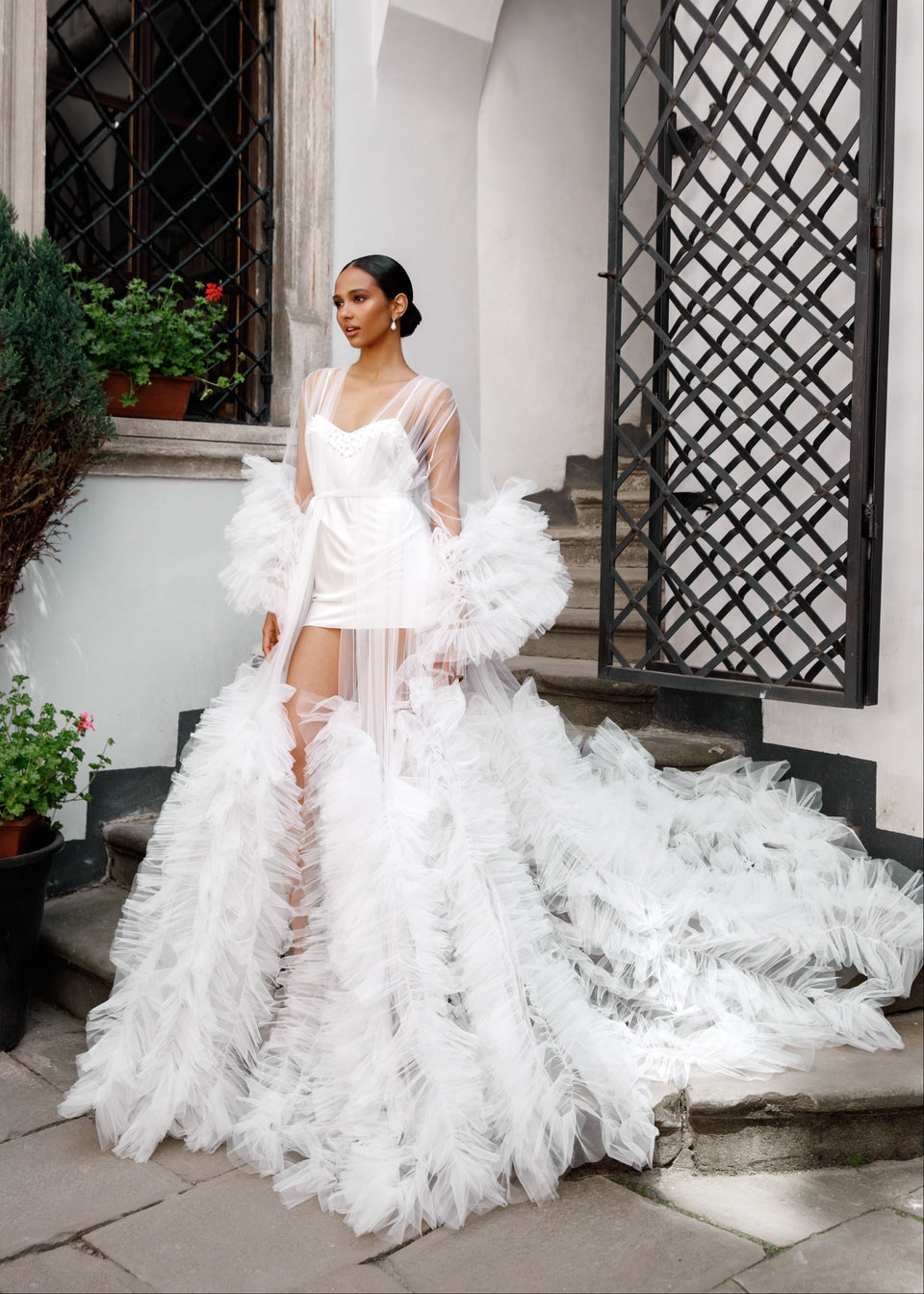 MARY Bridal Robe Dress