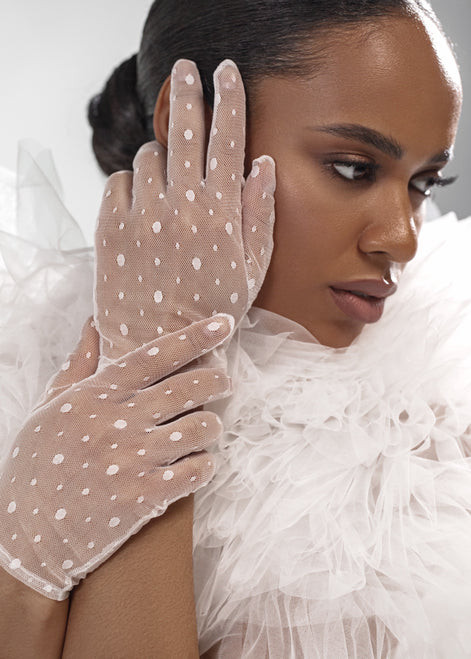 ADA SHORT Bridal Gloves