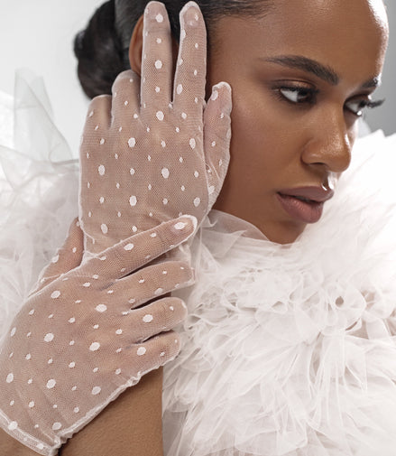 ADA SHORT Bridal Gloves