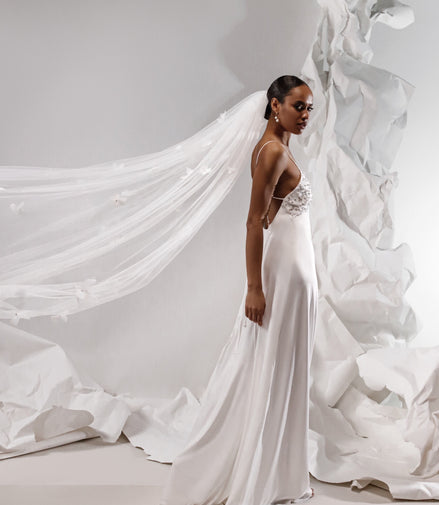 ANNA Butterfly Bridal Veil