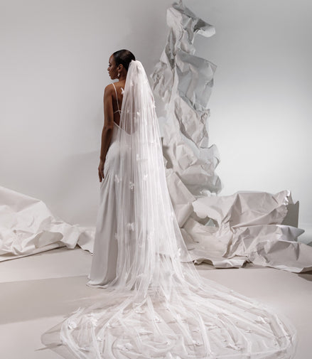 ANNA Butterfly Bridal Veil