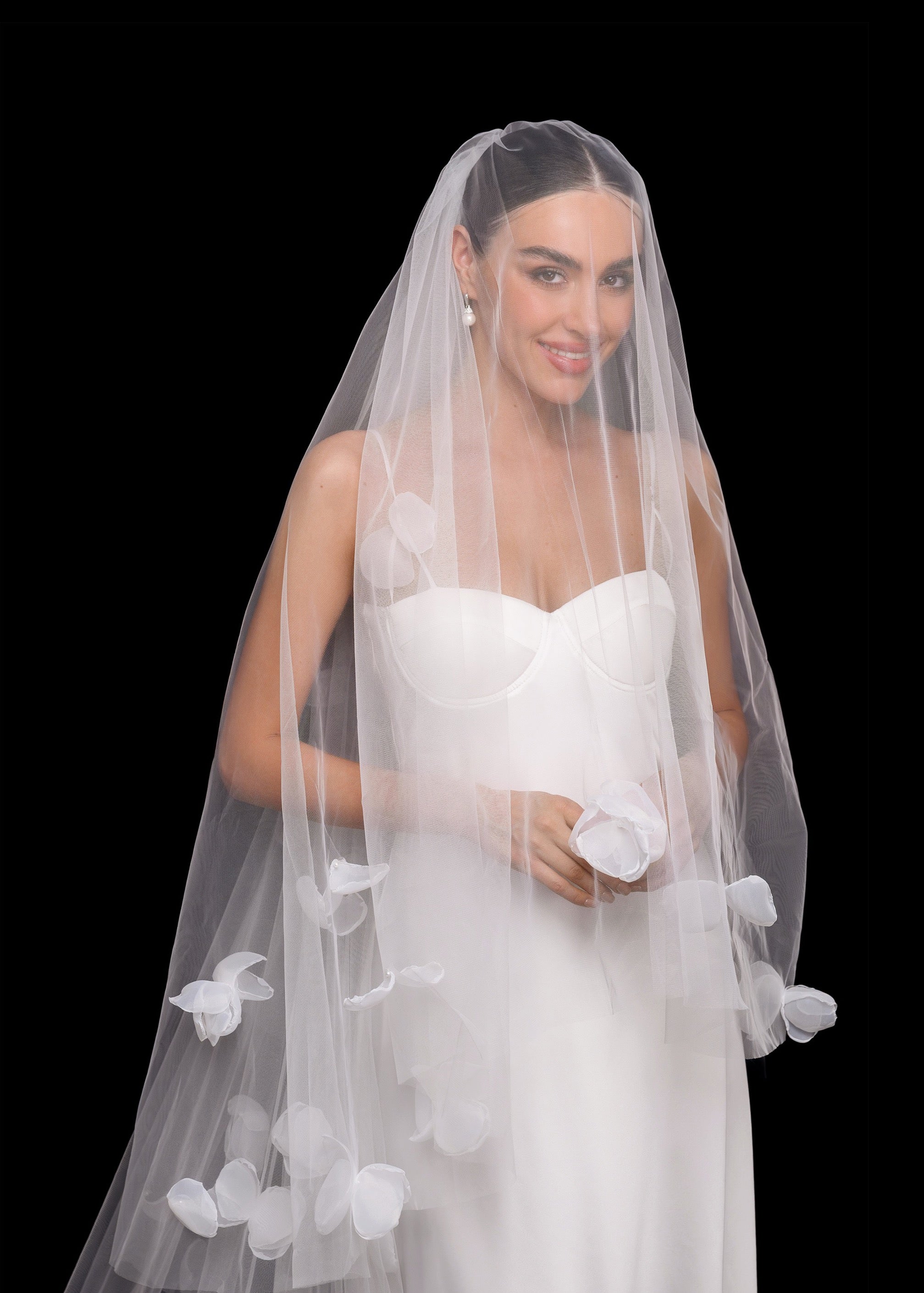 ASTRA Long Length Blooming Veil