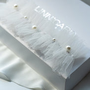 DROPS Bridal pearls garter