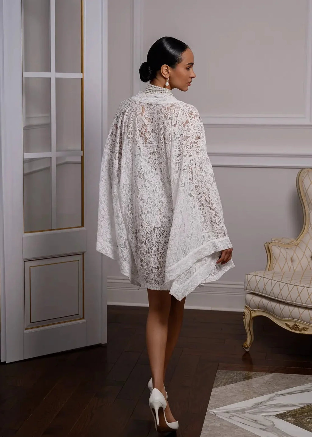 FRISSON short kimono robe