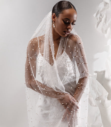 GIGI Pearl Bridal Veil