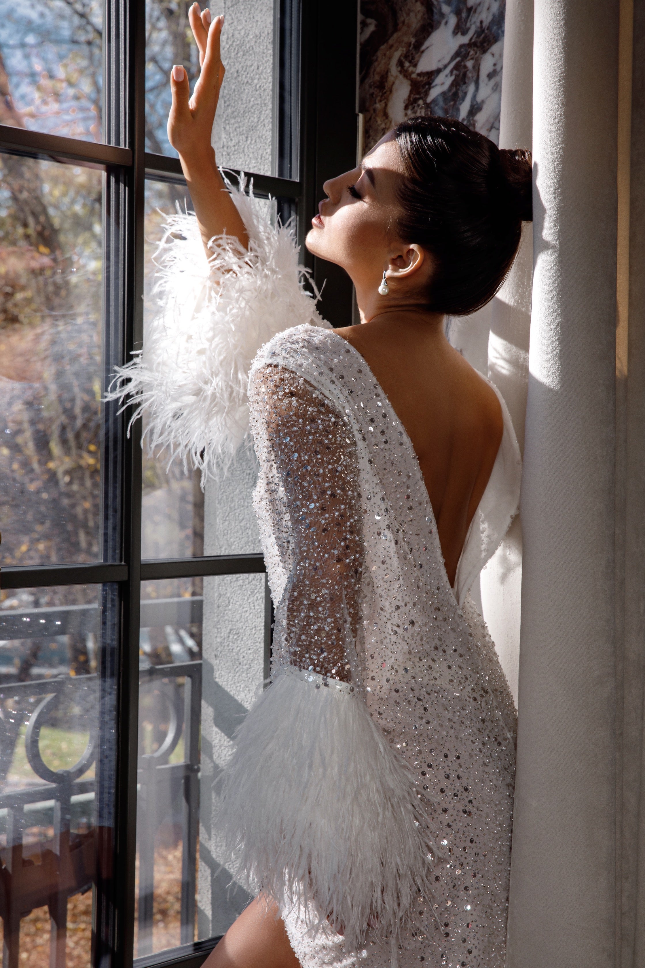 GRACE Cocktail Dress with Sequins