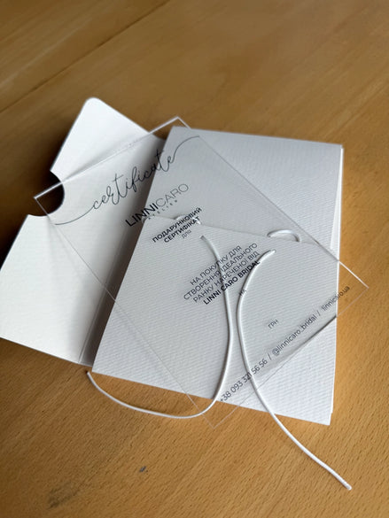 Gift certificate Linni Caro 