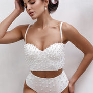 IRIS Bustier Set with Pearls