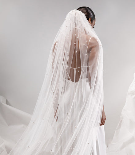LOLA Pearl Bridal Veil