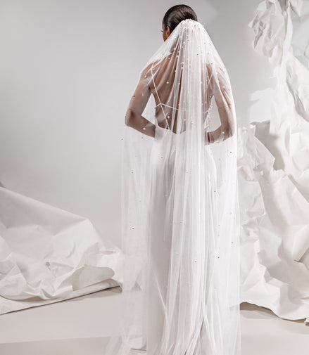 LOLA Pearl Bridal Veil