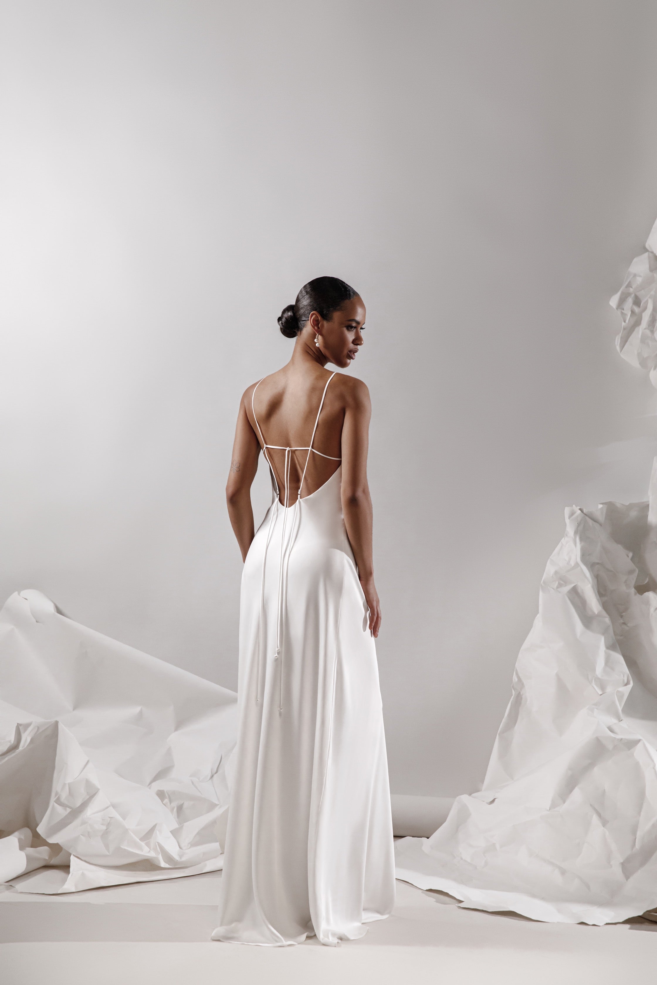 MARGO LONG Lingerie Style Slip Dress