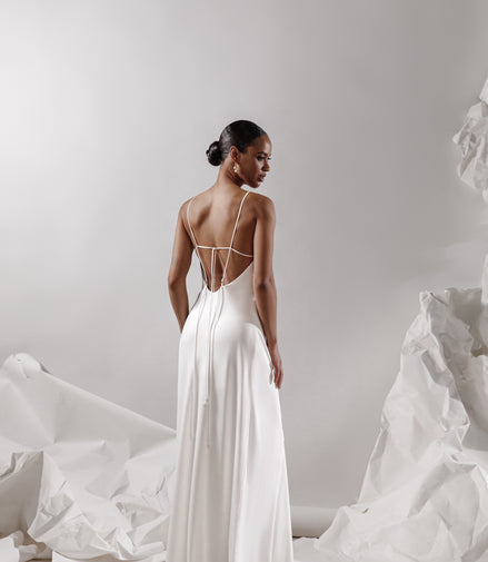 MARGO LONG Lingerie Style Slip Dress