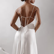 MARGO LONG Lingerie Style Slip Dress