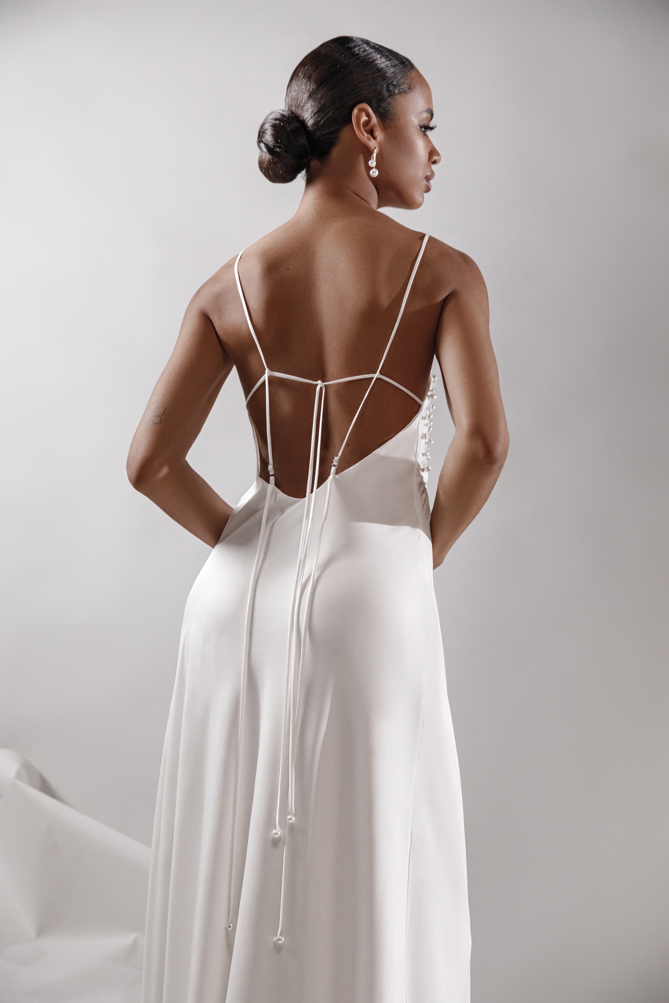 MARGO LONG Lingerie Style Slip Dress