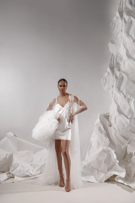 MARGO SHORT Lingerie Style Slip Dress