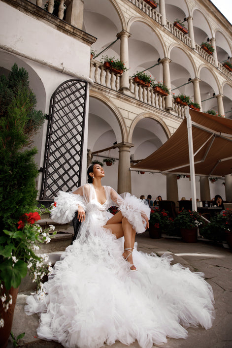 MARY Bridal Robe Dress