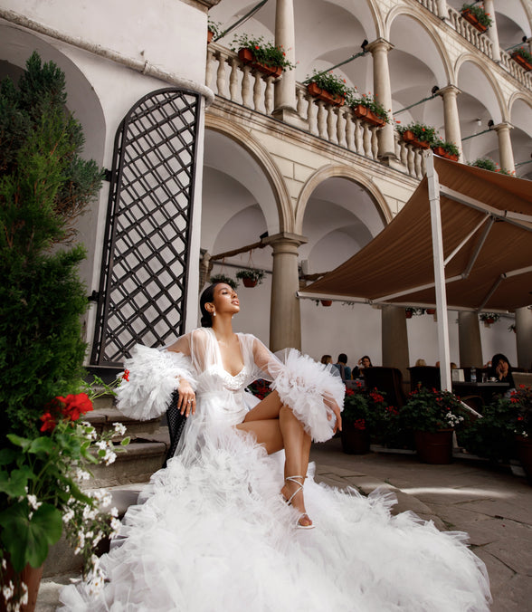 MARY Bridal Robe Dress