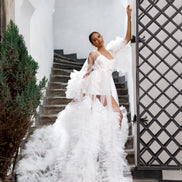 MARY Bridal Robe Dress