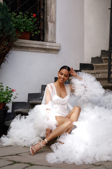 MARY Bridal Robe Dress
