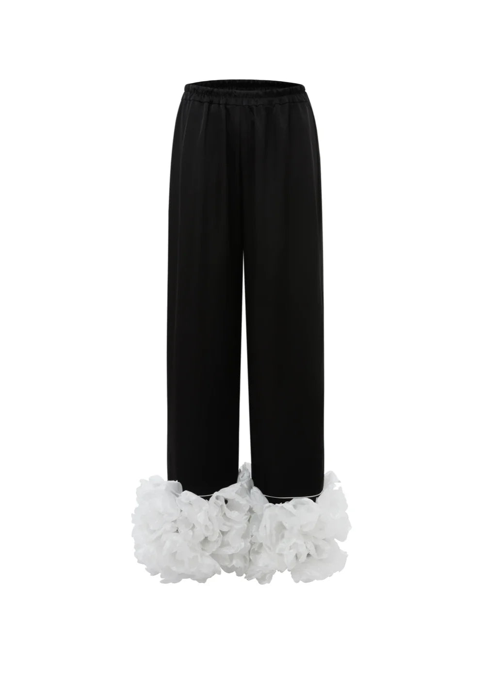 MEGANE BLACK pyjama set with flowers