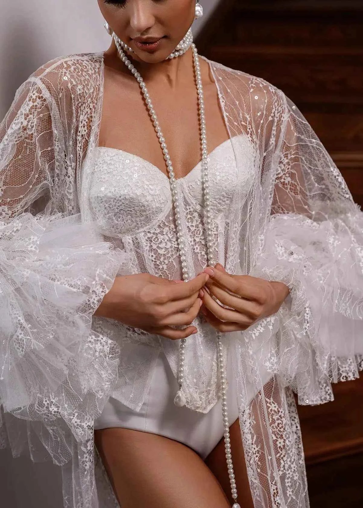 ISABELLE lace corset